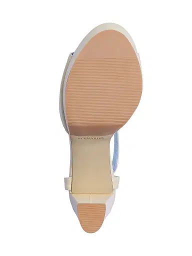 Bernardo Women's Valeria Platform Sandals - Eggshell | Thumbnail 4 Bernardo Women's Valeria Platform Sandals - Eggshell | Thumbnail 4