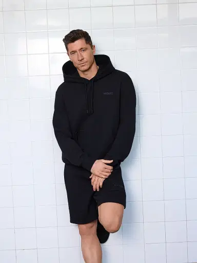 Mackage Men's Kolton Double-Face Jersey Logo Hoodie - Black | Thumbnail 4 Mackage Men's Kolton Double-Face Jersey Logo Hoodie - Black | Thumbnail 4