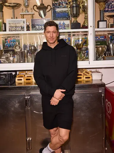 Mackage Men's Kolton Double-Face Jersey Logo Hoodie - Black | Thumbnail 5 Mackage Men's Kolton Double-Face Jersey Logo Hoodie - Black | Thumbnail 5