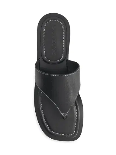 Bernardo 1946 Women's Agora Thong Sandals - Black | Thumbnail 3 Bernardo 1946 Women's Agora Thong Sandals - Black | Thumbnail 3