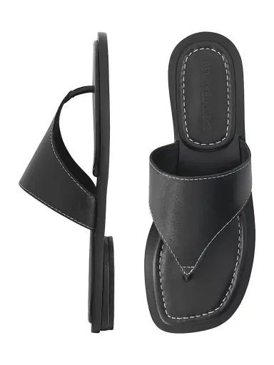 Bernardo 1946 Women's Agora Thong Sandals - Black | Thumbnail 5 Bernardo 1946 Women's Agora Thong Sandals - Black | Thumbnail 5