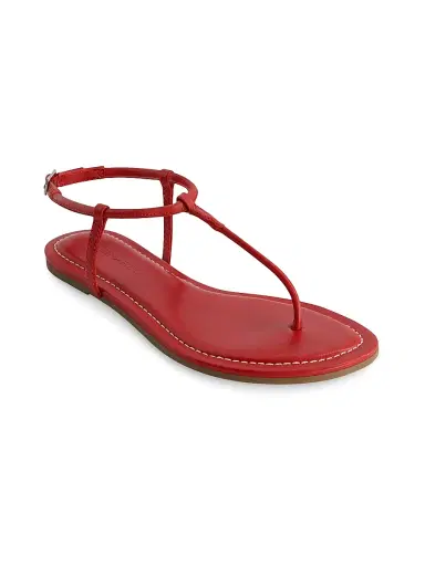 Bernardo Women's Hercu T-Strap Thong Sandals - Red | Thumbnail 2 Bernardo Women's Hercu T-Strap Thong Sandals - Red | Thumbnail 2