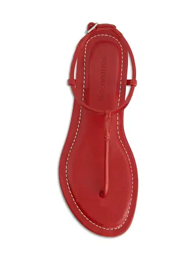 Bernardo Women's Hercu T-Strap Thong Sandals - Red | Thumbnail 3 Bernardo Women's Hercu T-Strap Thong Sandals - Red | Thumbnail 3
