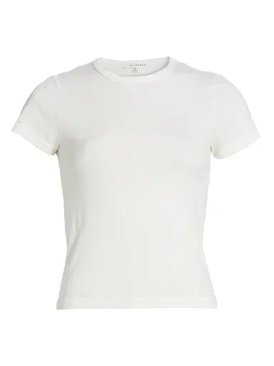 SLVRLAKE Women's Cotton Baby T-Shirt - Natural White - Size Large | Thumbnail 1 SLVRLAKE Women's Cotton Baby T-Shirt - Natural White - Size Large | Thumbnail 1