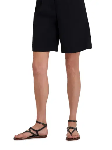 Bernardo Women's Mallorie Ankle Strap Thong Sandals - Black | Thumbnail 5 Bernardo Women's Mallorie Ankle Strap Thong Sandals - Black | Thumbnail 5