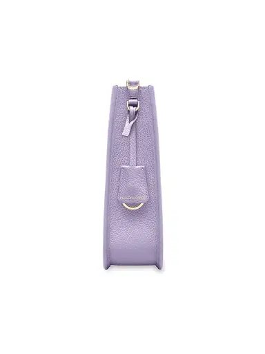 MAISON de SABRÉ Women's Leather Saddle Bag - Lavender Purple | Thumbnail 4 MAISON de SABRÉ Women's Leather Saddle Bag - Lavender Purple | Thumbnail 4