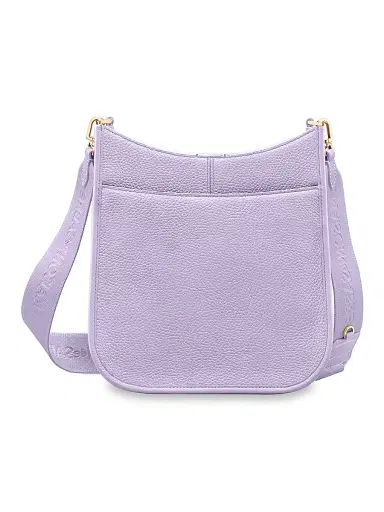 MAISON de SABRÉ Women's Leather Saddle Bag - Lavender Purple | Thumbnail 7 MAISON de SABRÉ Women's Leather Saddle Bag - Lavender Purple | Thumbnail 7