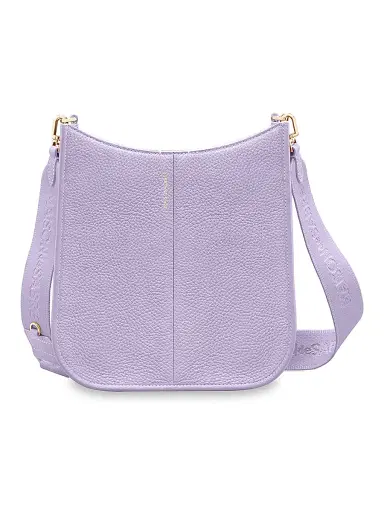 MAISON de SABRÉ Women's Leather Saddle Bag - Lavender Purple | Thumbnail 1 MAISON de SABRÉ Women's Leather Saddle Bag - Lavender Purple | Thumbnail 1