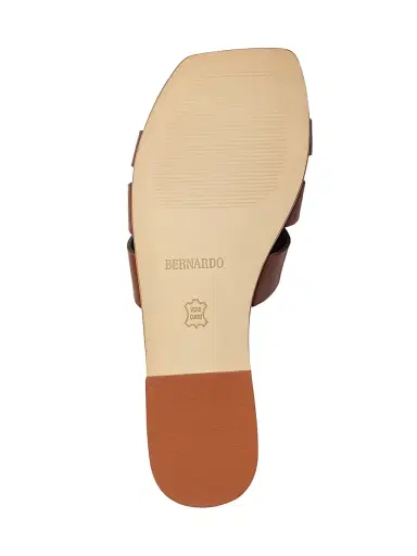 Bernardo Women's Oxford Slip-On Sandals - Cognac | Thumbnail 4 Bernardo Women's Oxford Slip-On Sandals - Cognac | Thumbnail 4