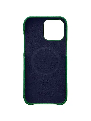 MAISON de SABRÉ Leather Phone Case (iPhone 16 Pro) - Emerald Green | Thumbnail 2 MAISON de SABRÉ Leather Phone Case (iPhone 16 Pro) - Emerald Green | Thumbnail 2