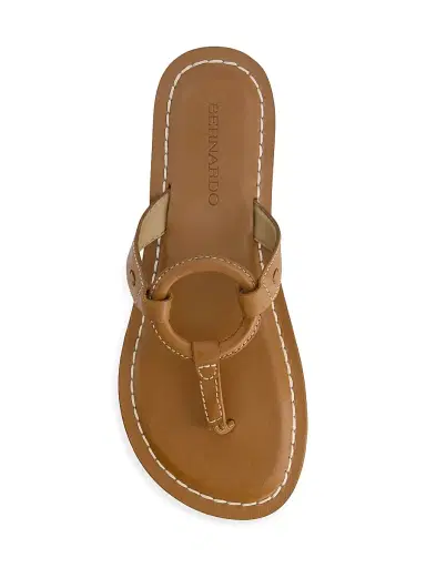 Bernardo Women's Matrix 2 Ring Thong Sandals - Luggage | Thumbnail 3 Bernardo Women's Matrix 2 Ring Thong Sandals - Luggage | Thumbnail 3