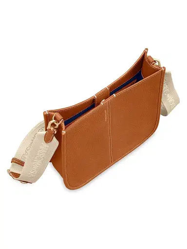 MAISON de SABRÉ Women's Leather Saddle Bag - Pecan Brown | Thumbnail 9 MAISON de SABRÉ Women's Leather Saddle Bag - Pecan Brown | Thumbnail 9
