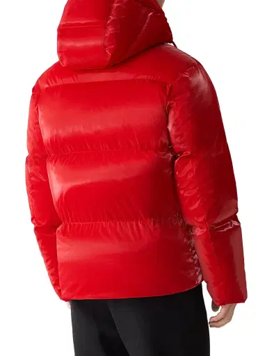 Mackage Men's Kent-GLO Hooded Puffer Jacket - Dark Red | Thumbnail 5 Mackage Men's Kent-GLO Hooded Puffer Jacket - Dark Red | Thumbnail 5