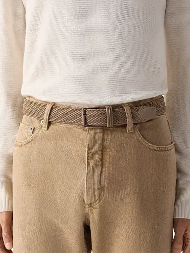 Zegna Men's Rayon Belt | Thumbnail 2 Zegna Men's Rayon Belt | Thumbnail 2