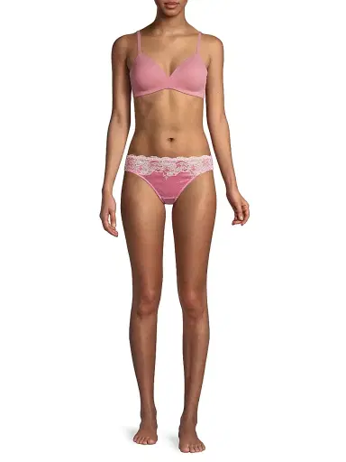 Wacoal Women's How Perfect WireFree Contour T-Shirt Bra - Sand | Thumbnail 2 Wacoal Women's How Perfect WireFree Contour T-Shirt Bra - Sand | Thumbnail 2