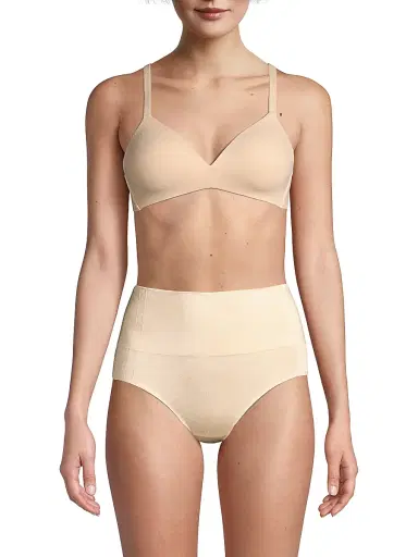 Wacoal Women's How Perfect WireFree Contour T-Shirt Bra - Sand | Thumbnail 3 Wacoal Women's How Perfect WireFree Contour T-Shirt Bra - Sand | Thumbnail 3