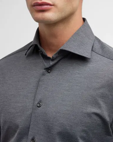Eton Men's Slim Fit 4-Way Stretch Dress Shirt | Thumbnail 7 Eton Men's Slim Fit 4-Way Stretch Dress Shirt | Thumbnail 7