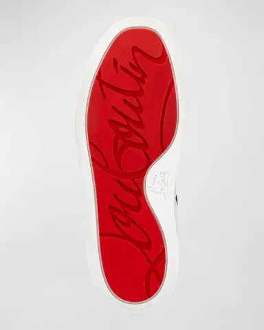 Christian Louboutin Kid's FunnyTo Red-Sole Low-Top Sneakers, Toddler/Kids | Thumbnail 5 Christian Louboutin Kid's FunnyTo Red-Sole Low-Top Sneakers, Toddler/Kids | Thumbnail 5