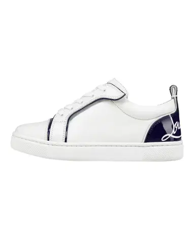 Christian Louboutin Kid's FunnyTo Red-Sole Low-Top Sneakers, Toddler/Kids | Thumbnail 1 Christian Louboutin Kid's FunnyTo Red-Sole Low-Top Sneakers, Toddler/Kids | Thumbnail 1