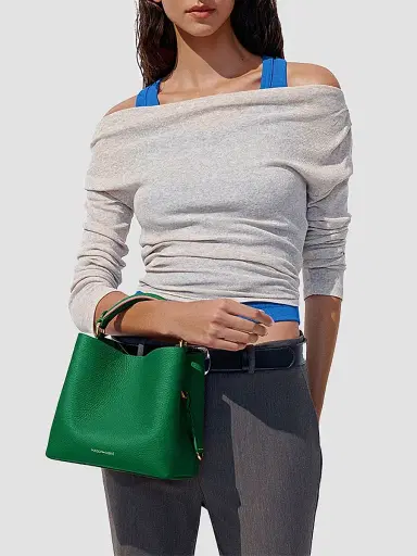 MAISON de SABRÉ Women's The Mini Crossbody Bag - Emerald Lily | Thumbnail 3 MAISON de SABRÉ Women's The Mini Crossbody Bag - Emerald Lily | Thumbnail 3