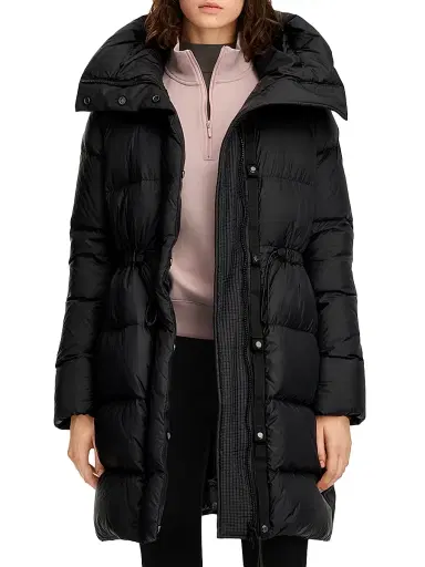 Canada Goose Women's Montgomery Hooded Down Coat - Black Noir | Thumbnail 3 Canada Goose Women's Montgomery Hooded Down Coat - Black Noir | Thumbnail 3
