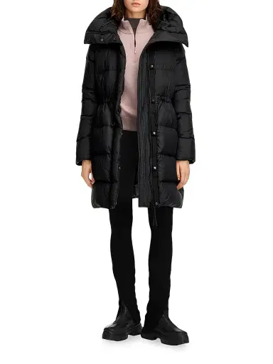 Canada Goose Women's Montgomery Hooded Down Coat - Black Noir | Thumbnail 1 Canada Goose Women's Montgomery Hooded Down Coat - Black Noir | Thumbnail 1