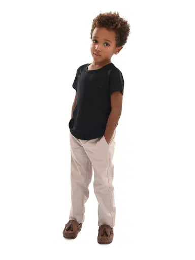 Moustache Little Boy's & Boy's Solid T-Shirt - Black - Size 10 | Thumbnail 3 Moustache Little Boy's & Boy's Solid T-Shirt - Black - Size 10 | Thumbnail 3