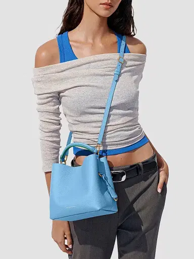 MAISON de SABRÉ Women's The Mini Crossbody Bag - Sky Emerald | Thumbnail 2 MAISON de SABRÉ Women's The Mini Crossbody Bag - Sky Emerald | Thumbnail 2