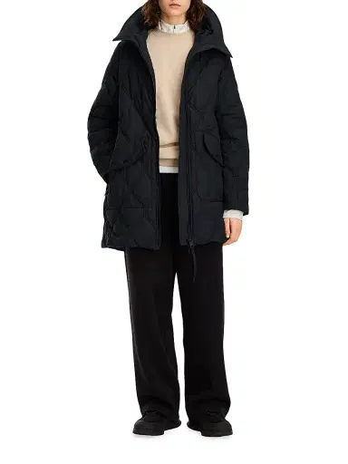 Canada Goose Women's Alessia Quilted Oversized Coat - Black Noir - Size XS | Thumbnail 2 Canada Goose Women's Alessia Quilted Oversized Coat - Black Noir - Size XS | Thumbnail 2