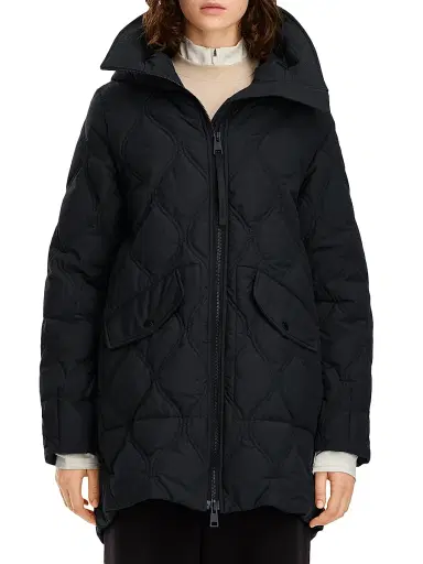 Canada Goose Women's Alessia Quilted Oversized Coat - Black Noir - Size XS | Thumbnail 3 Canada Goose Women's Alessia Quilted Oversized Coat - Black Noir - Size XS | Thumbnail 3