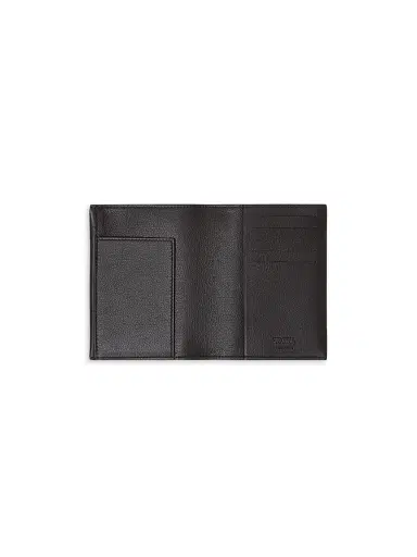Zegna Men's Secondskin Leather Passport Case - Dark Brown | Thumbnail 2 Zegna Men's Secondskin Leather Passport Case - Dark Brown | Thumbnail 2