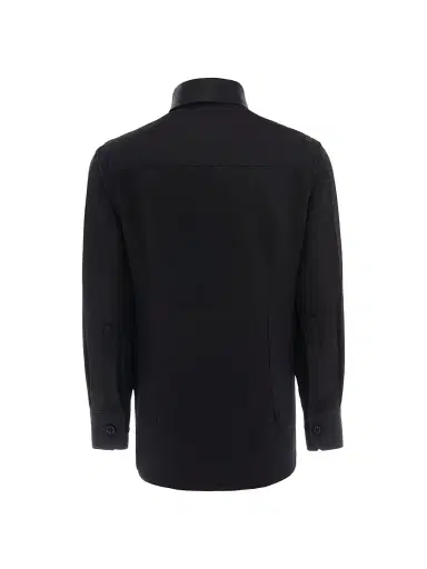 Moustache Little Boy's & Boy's Dress Shirt - Black - Size 10 | Thumbnail 3 Moustache Little Boy's & Boy's Dress Shirt - Black - Size 10 | Thumbnail 3