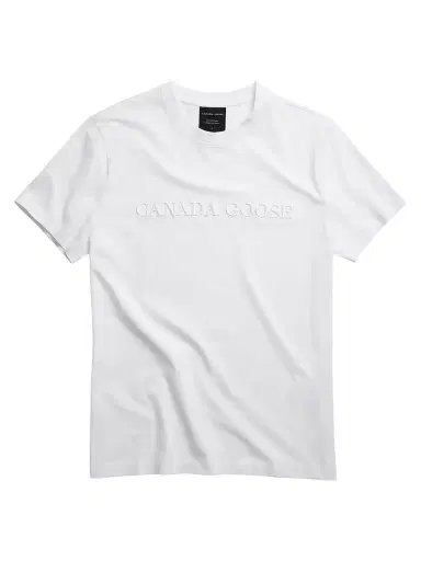 Canada Goose Men's Emersen Embroidered Cotton T-Shirt | Thumbnail 1 Canada Goose Men's Emersen Embroidered Cotton T-Shirt | Thumbnail 1