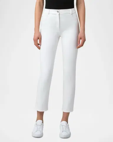 Akris punto Maru Slim-Leg Ankle Stretch Denim Pants | Thumbnail 2 Akris punto Maru Slim-Leg Ankle Stretch Denim Pants | Thumbnail 2