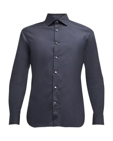 Zegna Men's Trofeo Comfort Cotton Shirt | Thumbnail 1 Zegna Men's Trofeo Comfort Cotton Shirt | Thumbnail 1