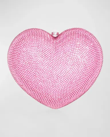 Judith Leiber Couture L 'Amour Petit Coeur Crystal Minaudiere | Thumbnail 3 Judith Leiber Couture L 'Amour Petit Coeur Crystal Minaudiere | Thumbnail 3