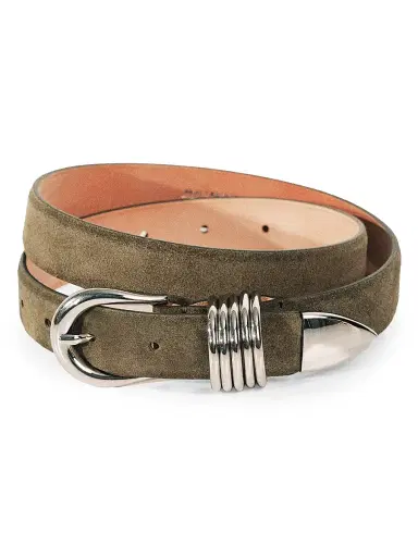 Déhanche Women's Hollyhock Suede Belt | Thumbnail 2 Déhanche Women's Hollyhock Suede Belt | Thumbnail 2