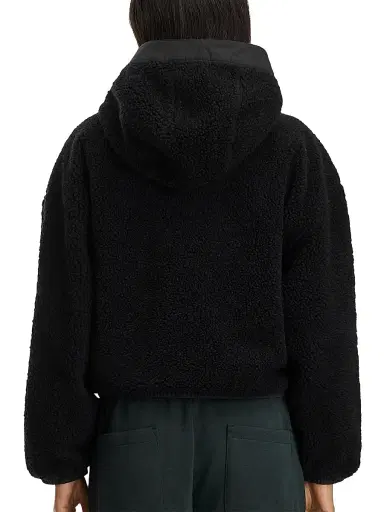 Canada Goose Women's Alberni Reversible Fleece Bomber Jacket - Black Noir | Thumbnail 6 Canada Goose Women's Alberni Reversible Fleece Bomber Jacket - Black Noir | Thumbnail 6
