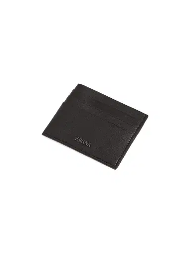 Zegna Men's Secondskin Card Case - Dark Brown | Thumbnail 4 Zegna Men's Secondskin Card Case - Dark Brown | Thumbnail 4