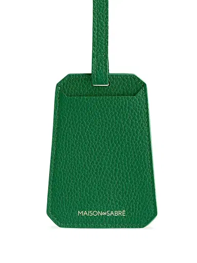 MAISON de SABRÉ Men's Leather Luggage Tag | Thumbnail 4 MAISON de SABRÉ Men's Leather Luggage Tag | Thumbnail 4
