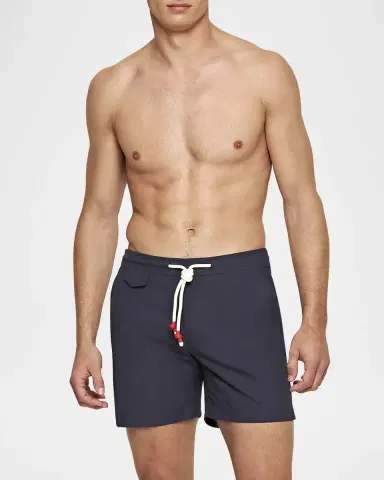 Orlebar Brown Men's Drawstring Mid-Length Swim Shorts | Thumbnail 4 Orlebar Brown Men's Drawstring Mid-Length Swim Shorts | Thumbnail 4