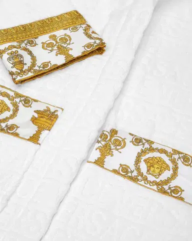 Versace Kid 's Bath Robe | Thumbnail 3 Versace Kid 's Bath Robe | Thumbnail 3