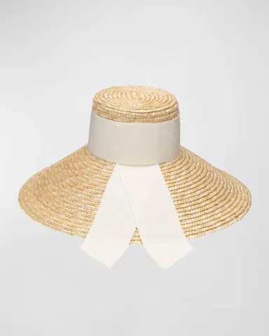 Eugenia Kim Mirabel Wide-Brim Straw Sun Hat | Thumbnail 2 Eugenia Kim Mirabel Wide-Brim Straw Sun Hat | Thumbnail 2