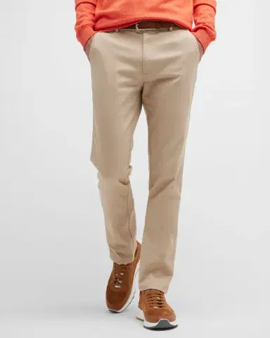 Peter Millar Men 's Pilot Flat Front Trousers | Thumbnail 6 Peter Millar Men 's Pilot Flat Front Trousers | Thumbnail 6