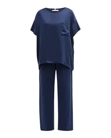 Lunya Washable Silk Tee Pant Set | Thumbnail 1 Lunya Washable Silk Tee Pant Set | Thumbnail 1
