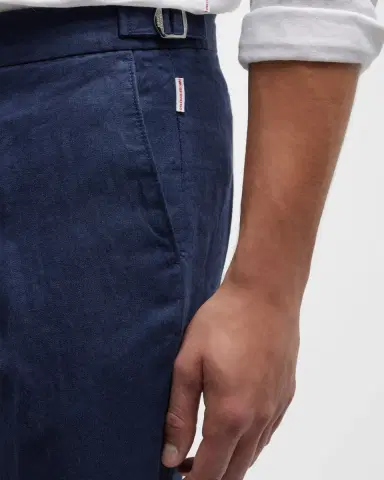 Orlebar Brown Men's Griffon Linen Trousers | Thumbnail 5 Orlebar Brown Men's Griffon Linen Trousers | Thumbnail 5