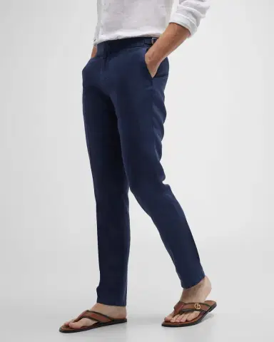 Orlebar Brown Men's Griffon Linen Trousers | Thumbnail 6 Orlebar Brown Men's Griffon Linen Trousers | Thumbnail 6