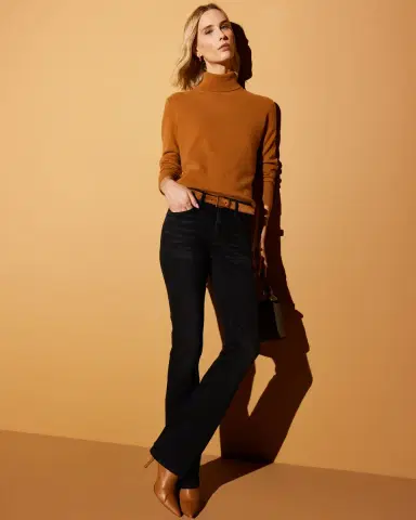 Lafayette 148 New York Kick Flare Mercer Jean | Thumbnail 5 Lafayette 148 New York Kick Flare Mercer Jean | Thumbnail 5
