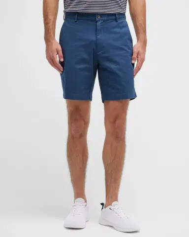 Peter Millar Men 's Pilot Flat Front Shorts | Thumbnail 2 Peter Millar Men 's Pilot Flat Front Shorts | Thumbnail 2