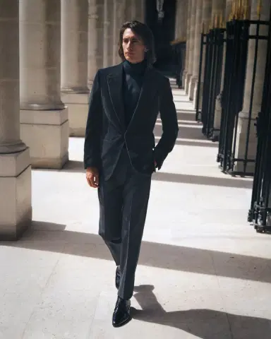 ZEGNA Men's Cashmere-Silk Turtleneck Sweater | Thumbnail 4 ZEGNA Men's Cashmere-Silk Turtleneck Sweater | Thumbnail 4